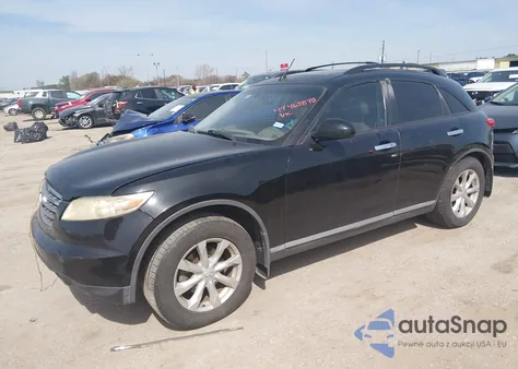 2006 Infiniti Fx35 z USA, uszkodzony, nr VIN JNRAS08U96X105514